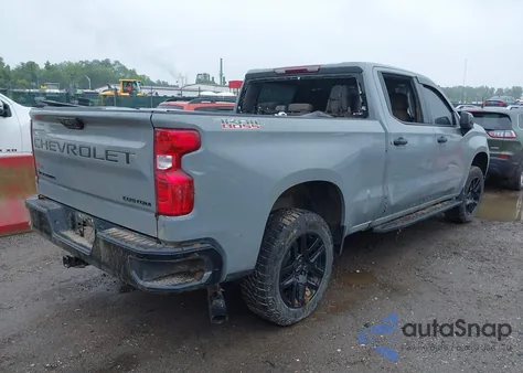 2024 Chevrolet Silverado 1500 4Wd Standard Bed Custom Trail Boss из США, поврежденный, VIN 3GCPDCEK2RG197468